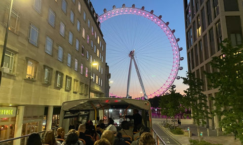 London by Night Open Top Sightseeing Bus Tour